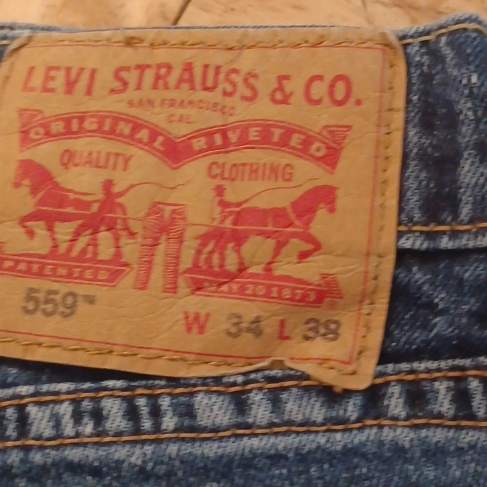 Levi Jeans Mens Size 34x34 Levi 559